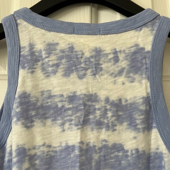 Crewcuts periwinkle and white tank top, NWT - Picture 8 of 8